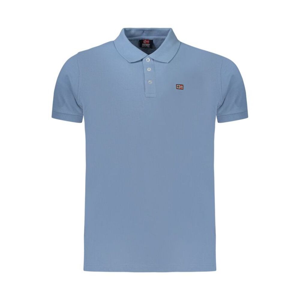 Norway 1963 Azzurro Cotton Men's Men's Polo